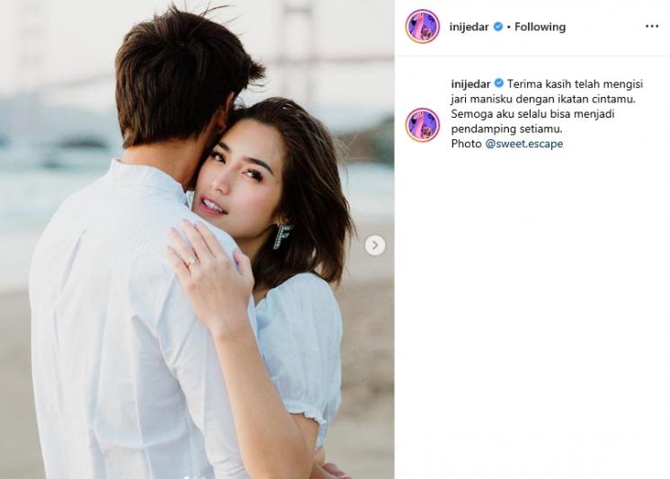 Jessica Iskandar dan Richard Kyle (Instagram/@inijedar)