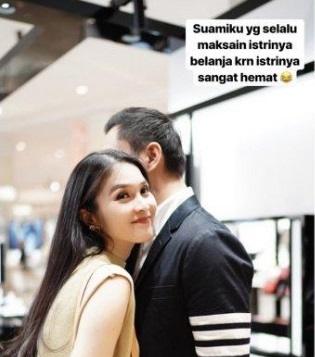 Sandra Dewi dan suaminya, Harvey Moeis. [capture Instagram]