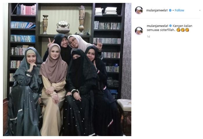 Mulan Jameela dan Ummi Pipik. (Instagram/@mulanjameela1)