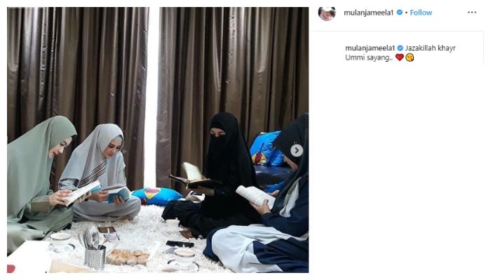 Mulan Jameela dan Ummi Pipik. (Instagram/@mulanjameela1)