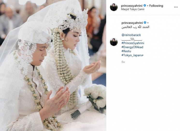 Syahrini (Instagram/@princessyahrini)