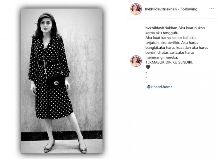 Hilda Vitria (Instagram/@hvkhildavitriakhan)