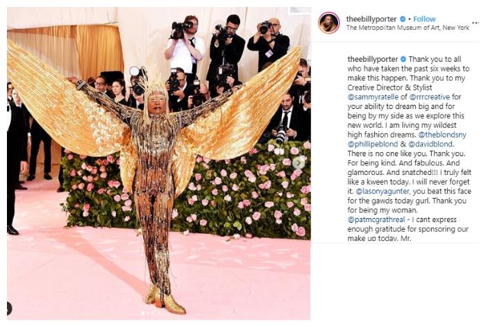 Billy Porter. (Instagram/@thebillyporter)