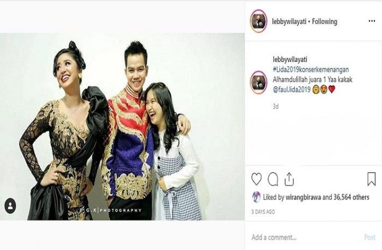 Kebersamaan Dewi Perssik dengan Lebby Wilayati (Instagram @lebbywilayati)