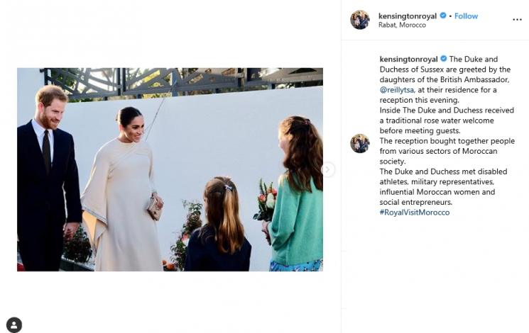 Meghan Markle dan Pangeran Harry (Instagram/@kensingtonroyal)
