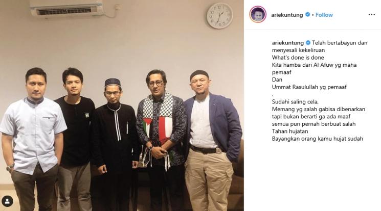 Andre Taulany (Instagram/@ariekuntung)