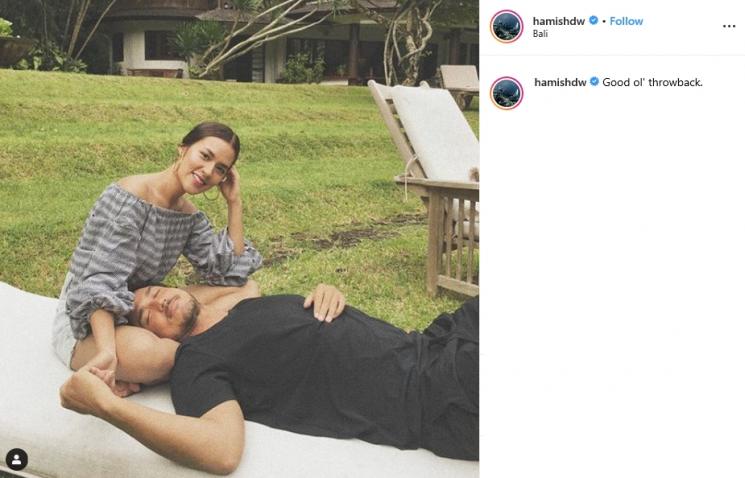 Raisa dan Hamish Daud (Instagram/@hamishdw)