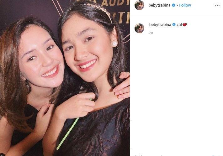 Cut Syifa dan Beby Tsabina. (Instagram/@bebytsabina)