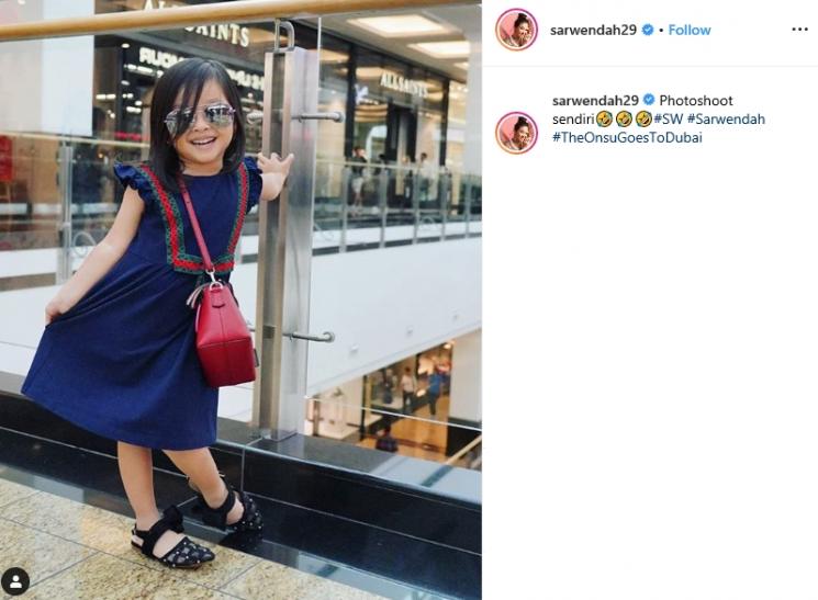 Thalia Putri Onsu (Instagram/@sarwendah29)