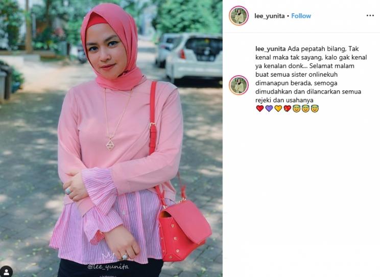 Yunita Lestari (Instagram/@lee_yunita)