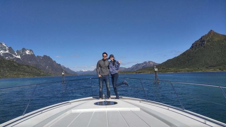 Raline Shah dan adiknya, Rollin Shah. (Instagram/@ralineshah)