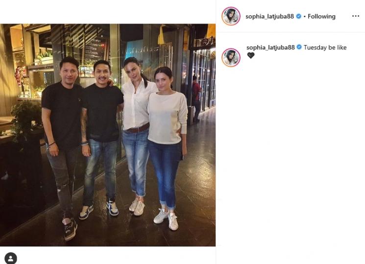 Gading Marten dan Sophia Latjuba (Instagram/@sophia_latjuba88)
