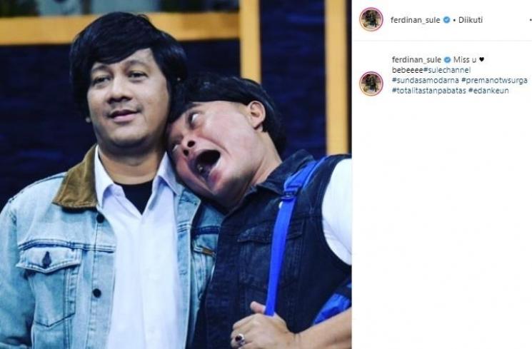 Andre Taulany dan Sule. (Instagram/@ferdinan_sule)