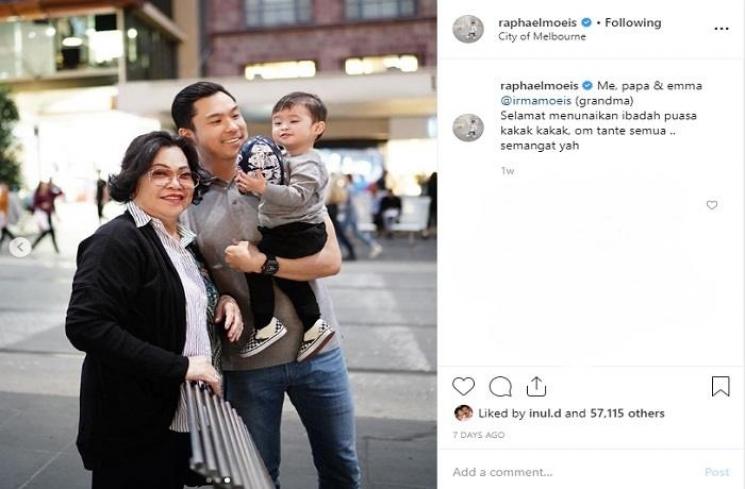 Harvey Moeis dan Raphael Moeis (Instagram @sandradewi8)