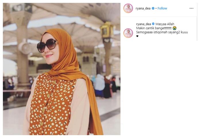 Citra Kirana dan Erica Putri didoakan Ryana Dea. (Instagram/@ryana_dea)