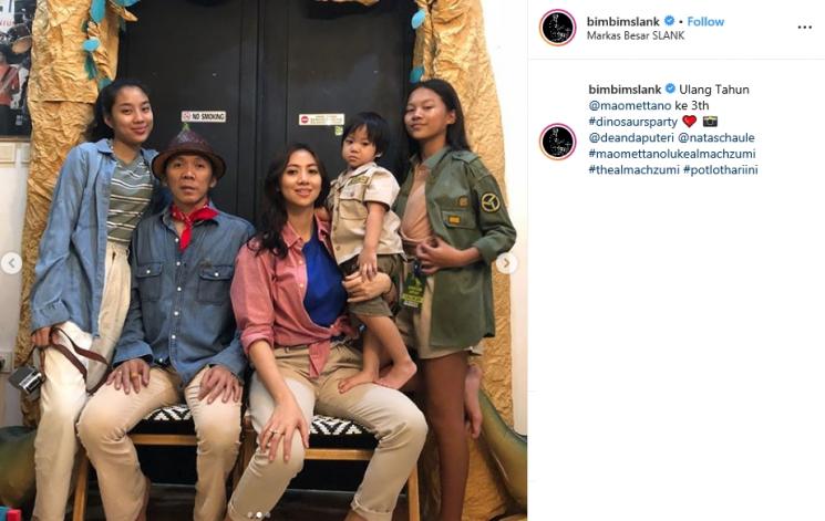 Keluarga Bimbim SLANK (Instagram/@bimbimslank)