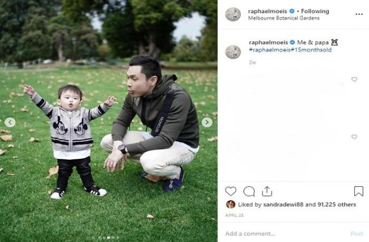 Harvey Moeis dan Raphael Moeis (Instagram @sandradewi8)