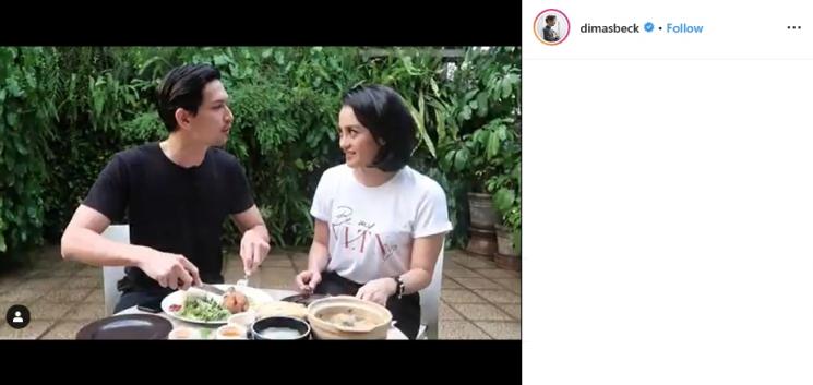 Dimas Beck dan Ririn Ekawati (Instagram/@dimasbeck)