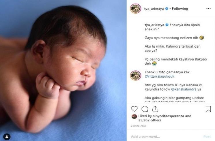 Muhammad Kalundra Ratinggang (Instagram @tya_ariestya)