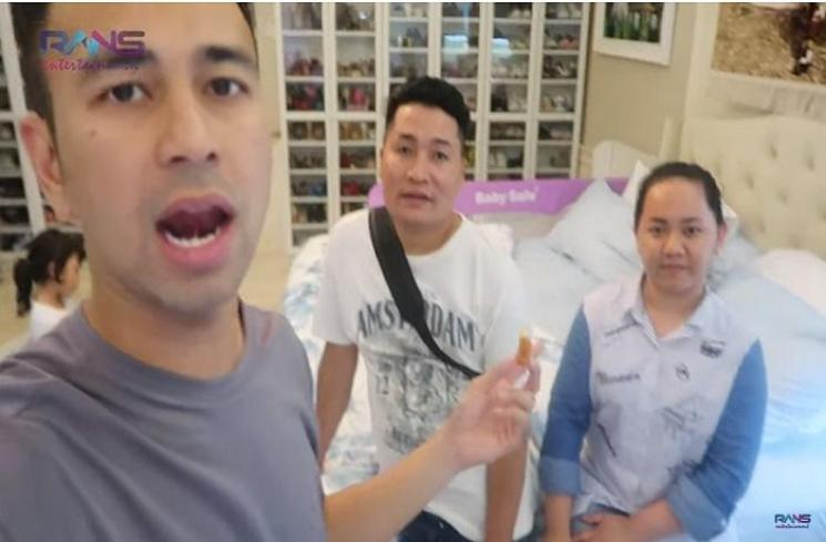 Raffi Ahmad, Merry, Lala (Tangkapan layar YouTube channel Rans Entertainment)