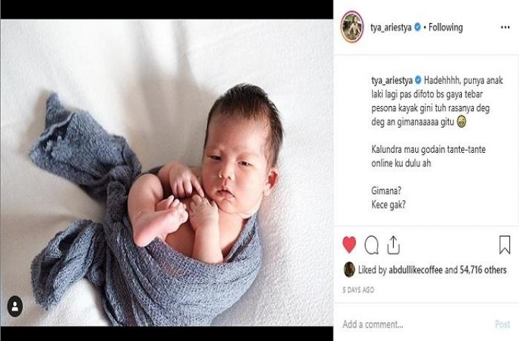 Muhammad Kalundra Ratinggang (Instagram @tya_ariestya)