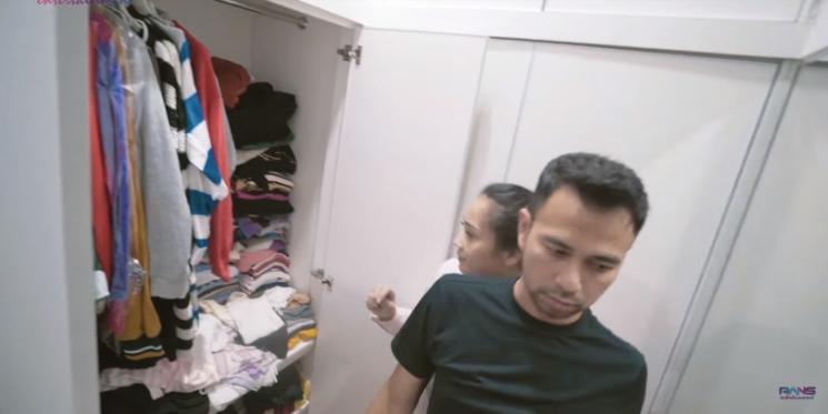 Lemari Syahnaz Sadiqah. (Youtube/@RANSEntertainment)