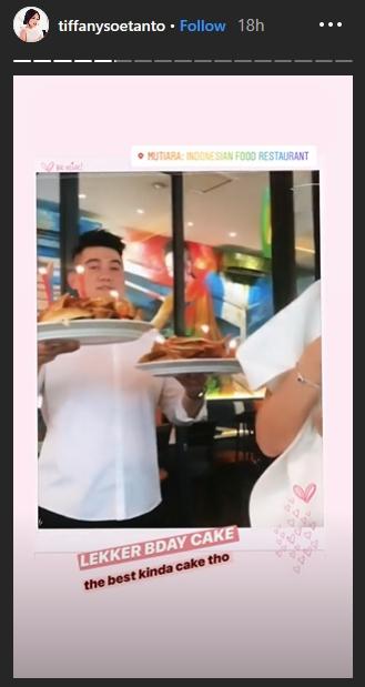 Perayaan ultah istri Chef Arnold (Instagram/@tiffanysoetanto)