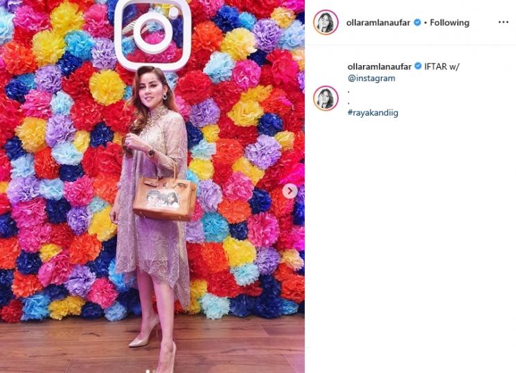 Olla Ramlan (Instagram/@fashion_ollaramlanaufar)