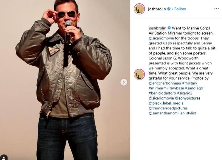 Josh Brolin (Instagram/@joshbrolin)