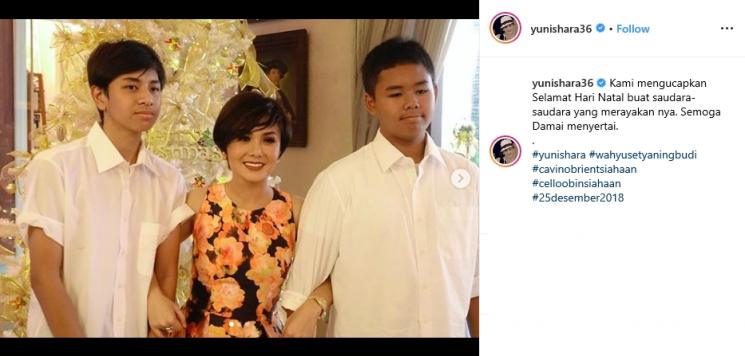 Cavin Siahaan dan Yuni Shara (Instagram/@yunishara36)