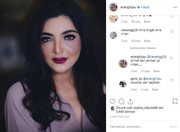 Anang puji istrinya, Ashanty. [Instagram]