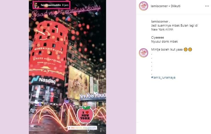 Postingan Faisal Nasimuddin. (Instagram/@lamiscorner)