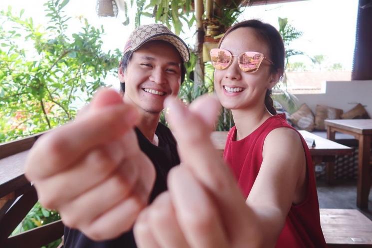 Nasya Marcella dan Steve, kekasihnya. (Instagram/@nasyamarcella)