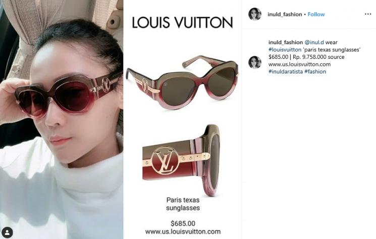 Koleksi Kacamata Inul Daratista (Instagram/@inuld_fashion)