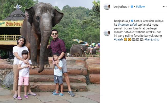 Ben Joshua dan keluarga. (Instagram/@benjoshua_r)
