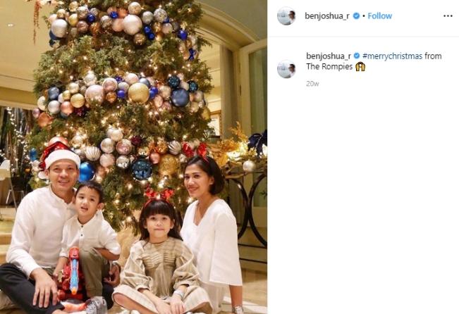 Ben Joshua dan keluarga. (Instagram/@benjoshua_r)