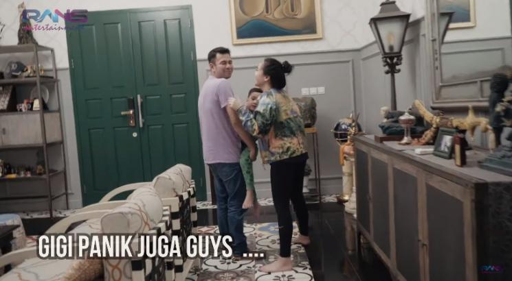 Nagita Slavina mengaku jika Raffi Ahmad hanya di prank. (Youtube/@RANSEntertainment)