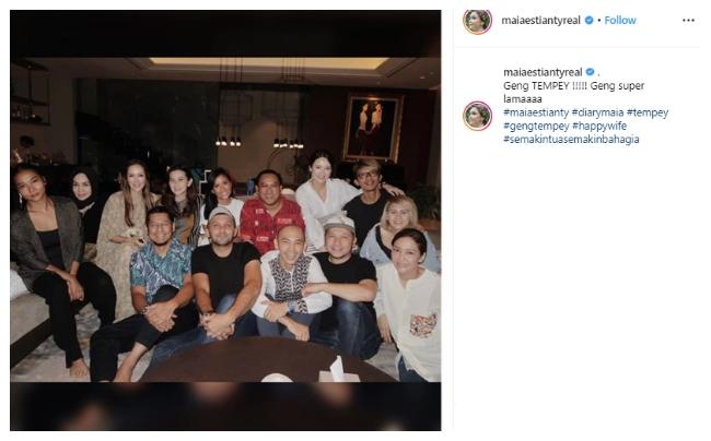 Geng Tempey. (Instagram/@maiaestiantyreal)