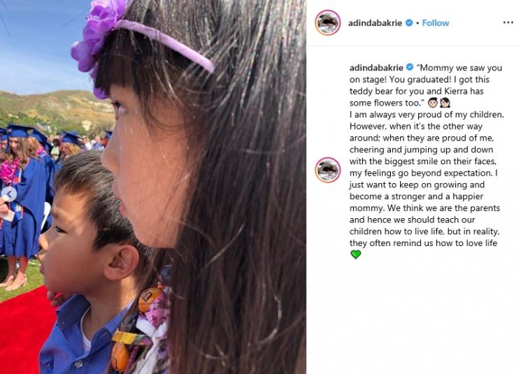 Adinda Bakrie (Instagram/@adindabakrie)