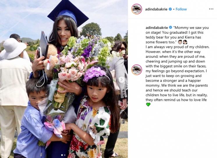 Adinda Bakrie (Instagram/@adindabakrie)