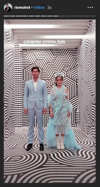 Jessica Iskandar dan Richard Kyle. (Instagram/@riomotret)