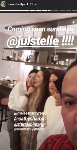 Julie Estella dikabarkan akan gelar lamaran. (Instagram/@maiaestiantyreal)