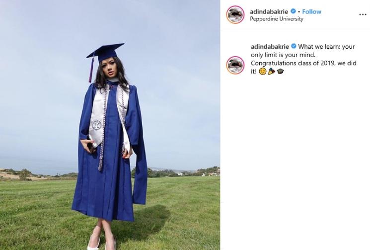 Adinda Bakrie (Instagram/@adindabakrie)
