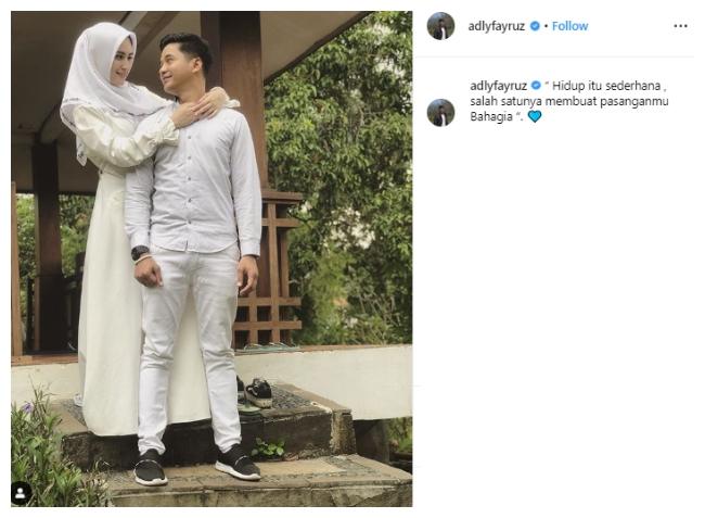 Adly Fayruz dan Angbeen Rishi. (Instagram/@adlyfayruz)