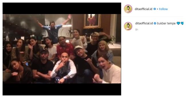 Geng Tempey. (Instagram/@ditaofficial.id)
