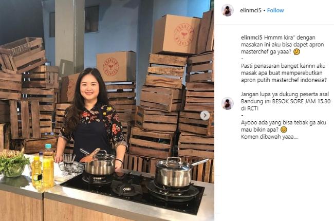 Elin MasterChef. (Instagram/@elinmci5)