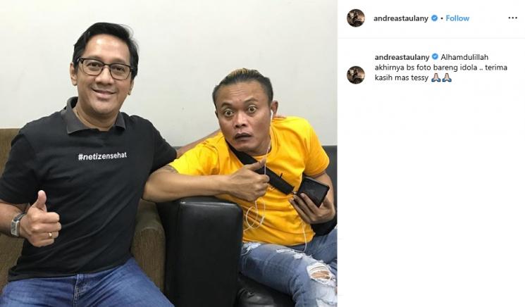 Andre Taulany dan Sule (Instagram/@andreastaulany)
