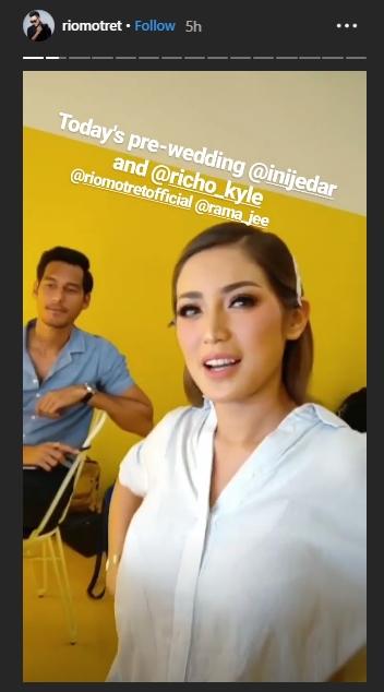 Jessica Iskandar dan Richard Kyle. (Instagram/@riomotret)