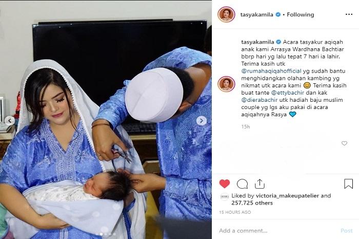 Tasya Kamila dan Randi Bachtiar (Instagram @tasyakamila)