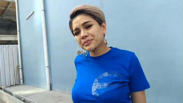 Nikita Mirzani. (Capture Facebook Live Matamata.com)